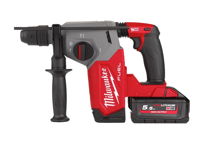 MILWAUKEE 4933478889 Akkus kombikalapács M18 FHX-552X SDS-Plus (2 x 5,5 Ah akku + töltő)