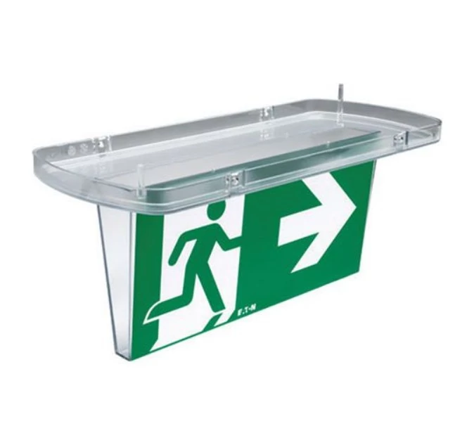 EATON SL2PPDDSL20 Vészvilágító, Kétoldalas plexitábla (lefelé)