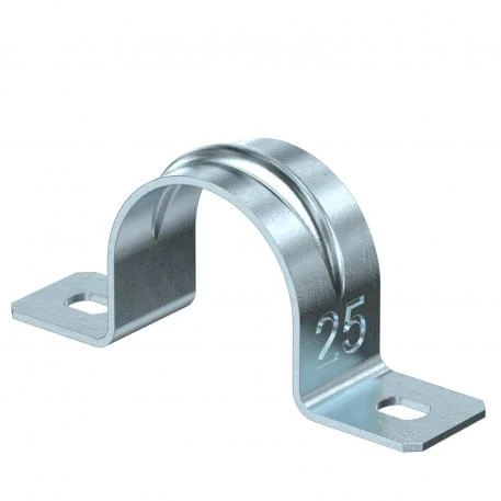 OBO 1018256 Rögzítőbilincs kétrétegű 25mm galvanikusan horganyzott 605 25 G