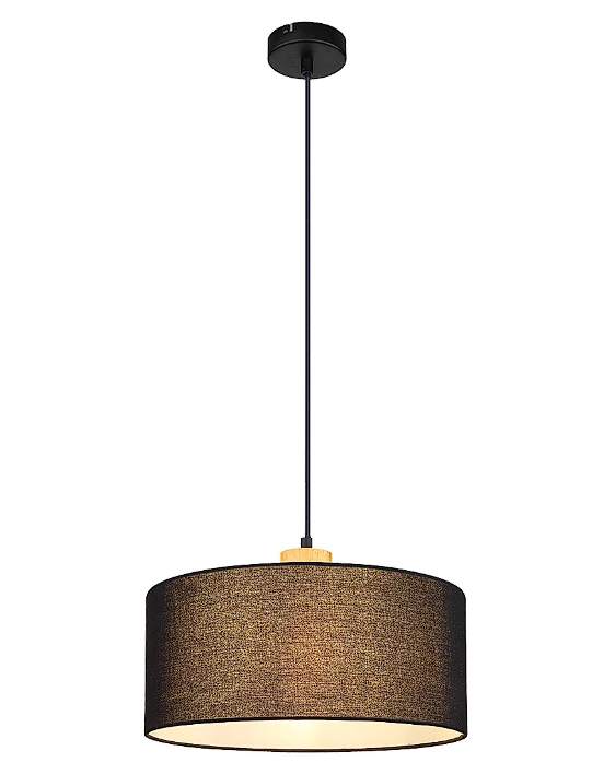 RÁBALUX 3247 Miguel beltéri függeszték E27 1x40W fekete