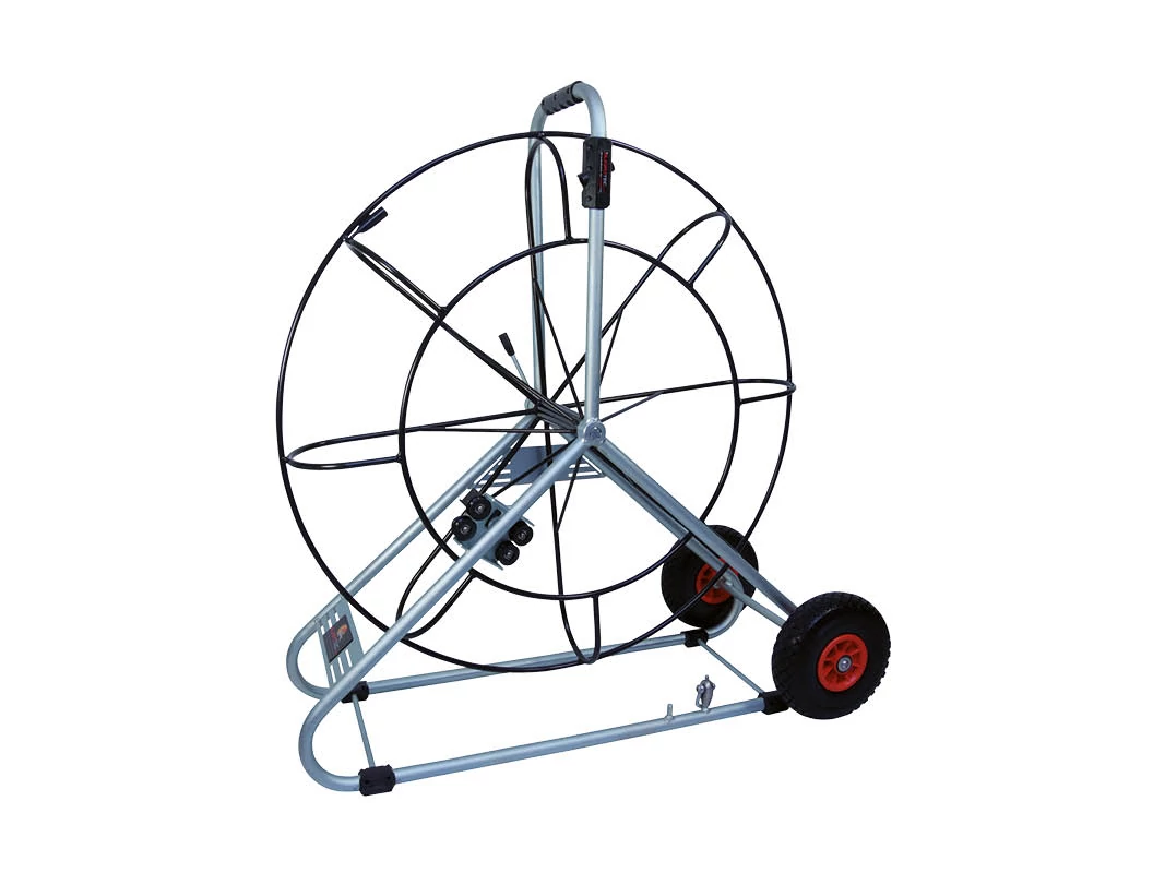 RUNPOTEC 204160 Kerekes acél csévélődob D=11 mm üvegszálhoz