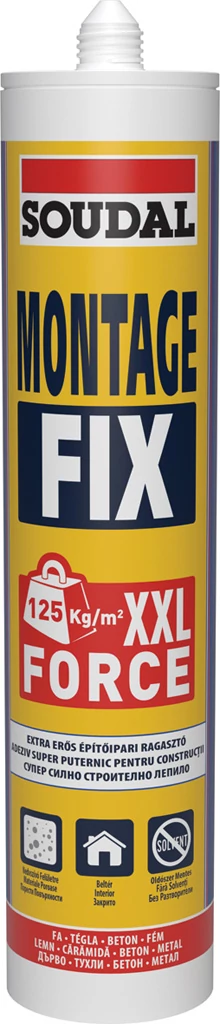 SOUDAL 123108 Extra erős ragasztó Montage Fix 280 ml