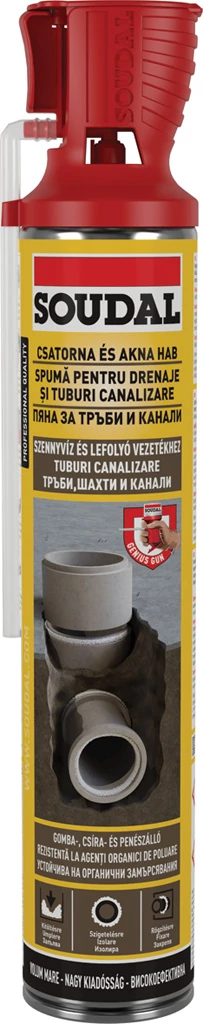 SOUDAL 127287 Purhab Akna és csatorna hab 750 ml