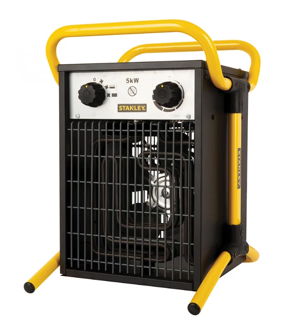 STANLEY ST-05-400-E Thermoventilátor 3F ipari hordozható kábel+CEEdugóval IPX4 5000W 400V 50-60Hz