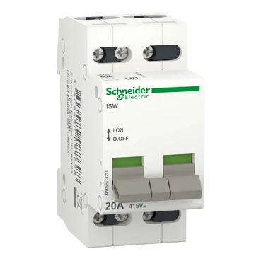 SCHNEIDER A9S60320 Kapcsoló A9 iSW 3P 20A 415V