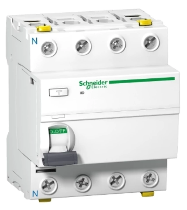 SCHNEIDER A9Z21440 A9 FI-relé 4P 40A 30mA A típus (23467)