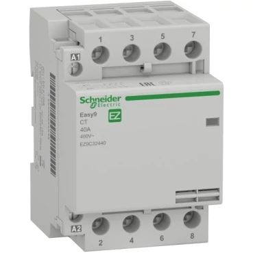 SCHNEIDER EZ9C32440 EASY9 PRO Kontaktor, 4P, 2NO, 40A