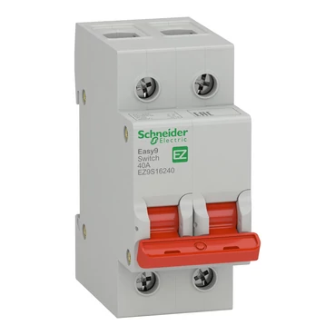 SCHNEIDER EZ9S16240 EASY9 PRO Szakaszolókapcsoló, 2P, 40A