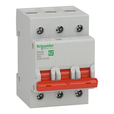 SCHNEIDER EZ9S16340 EASY9 PRO Szakaszolókapcsoló, 3P, 40A