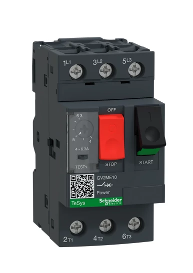 SCHNEIDER GV2ME10AP Motorvédő kapcsoló 4-6,3A