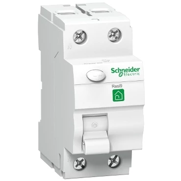 SCHNEIDER R9R11225 Resi R9 Fi relé 2P, 25A, 30mA