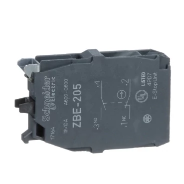 SCHNEIDER ZBE205 Érintkezőblokk 1NC+1NO