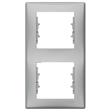 SCHNEIDER Sedna 5801168 2-keret függőleges alumínium