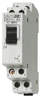 SCHRACK BZ106030 Sorbaépíthető kapcsoló, 3z, 16A, 1KE