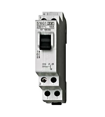 SCHRACK BZ106390 Sorbaépíthető átkapcsoló (1-0-2), 2v, 16A 1KE