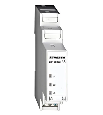 SCHRACK BZ106803 Sorbaépíthető 3 fázisú jelzőlámpa, 203/400V, 1KE