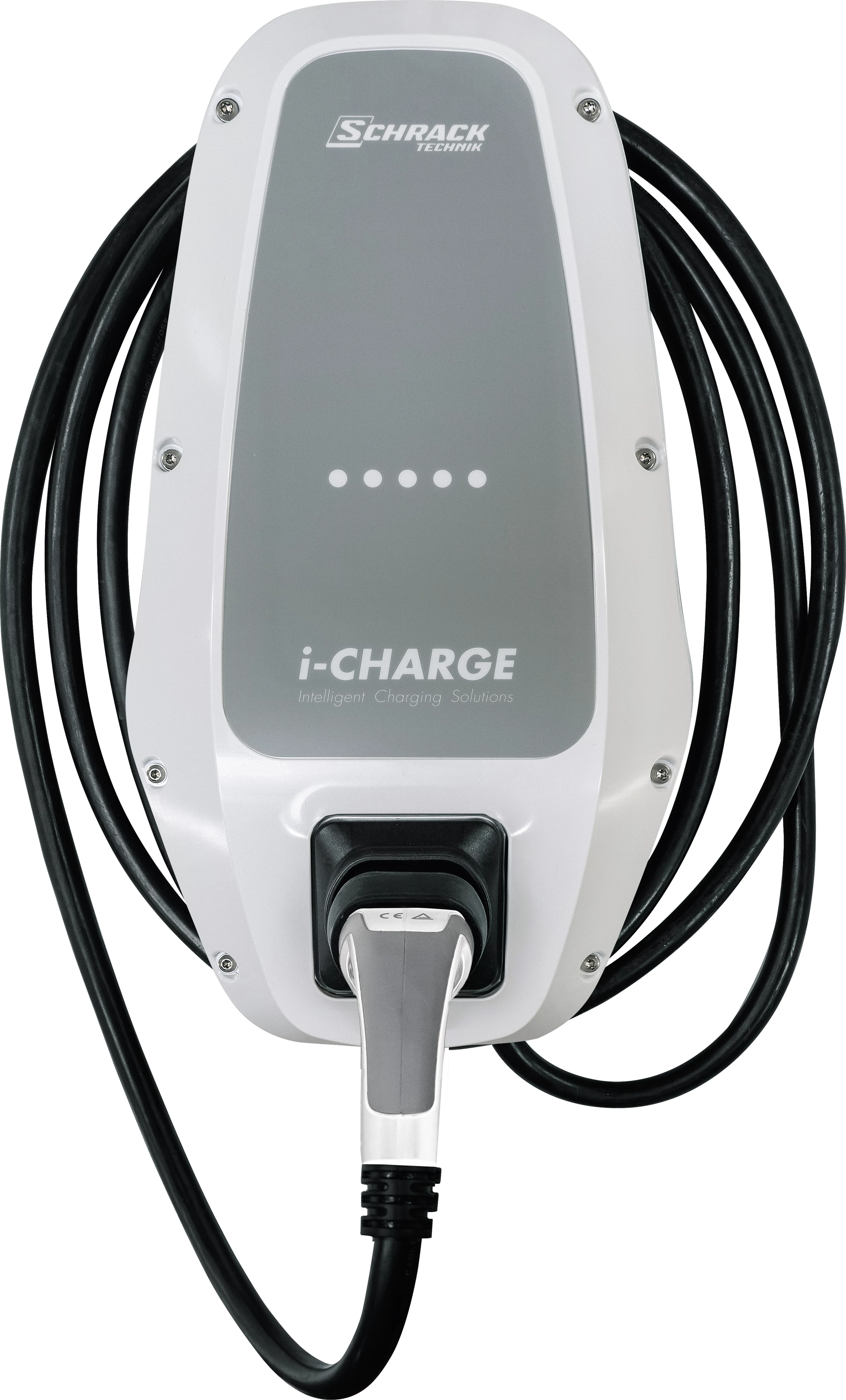 SCHRACK EMCIONH2C- i?CHARGE CION Home 22 kW, Type2 kábel, offline Autótöltő
