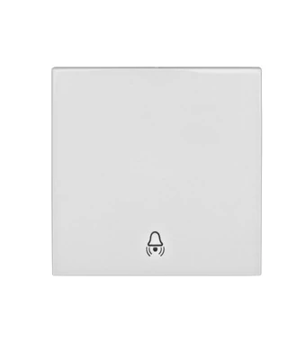 SCHRACK EV102003 Billentyű csengő szimbólummal, fehér