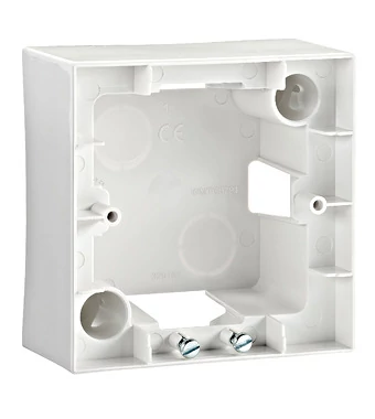 SCHRACK EV105006 Falon kívüli szerelődoboz, 1-es, fehér