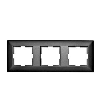 SCHRACK EV115003 3-as keret, antracit