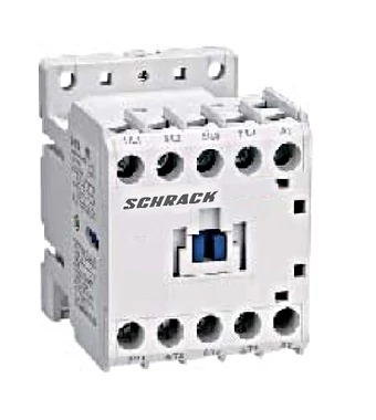 SCHRACK LZDM0915 Mágneskapcsoló 3p, CUBICO Mini,  4kW, 9A, 1z, 24VDC