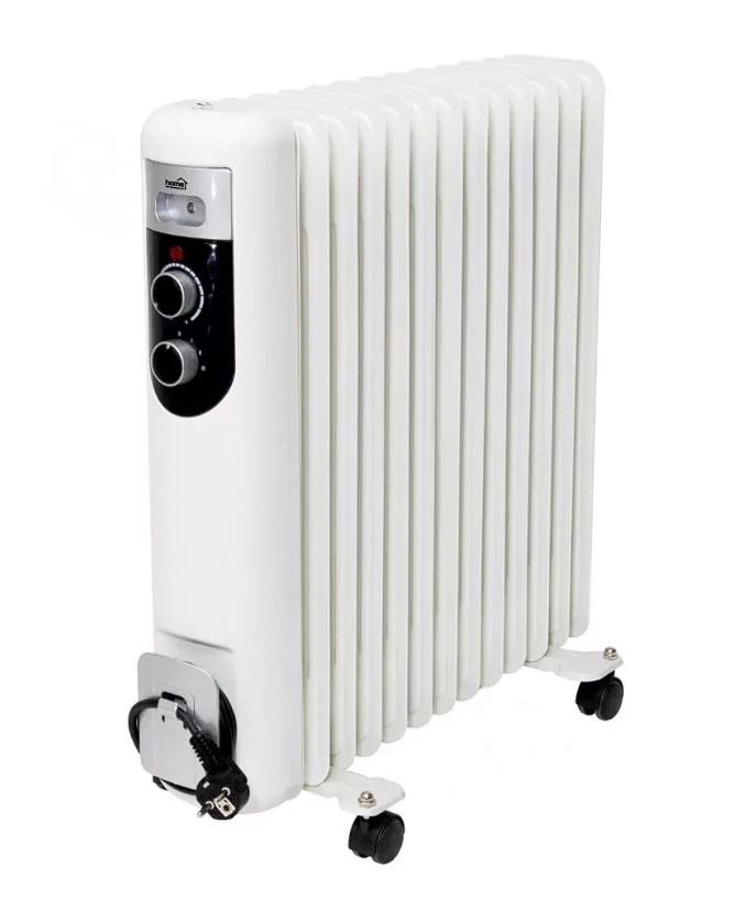 SOMOGYI FKOS 13 M Olajradiátor 13 tag, 2500W fehér színű