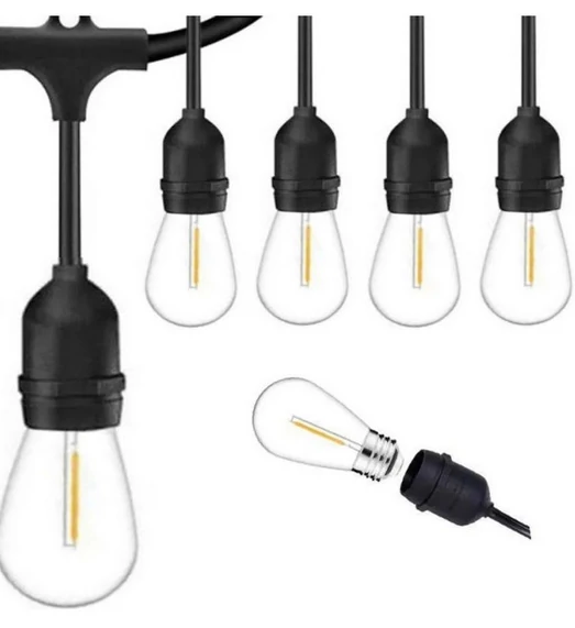 SPRECTUMLED LL-477323 LEDline LEDOM kerti garland E27 5m+10xE27 1W