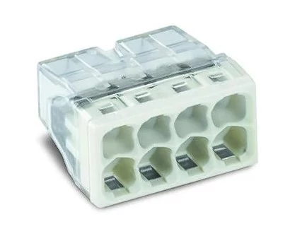 WAGO 2273-208 Compact vezeték összekötő 8x0,5-2,5mm2 50db/csomag