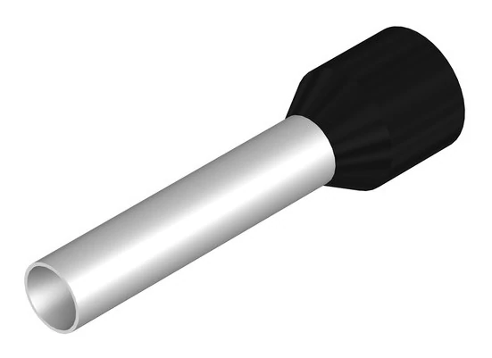 WEIDMÜLLER 0565700000 Szigetelt érvéghüvely 6/26 hosszú fekete 100db/csomag