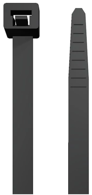 WEIDMÜLLER 1697930000 Kábelkötegelő 360x4,8 fekete 100db/csomag