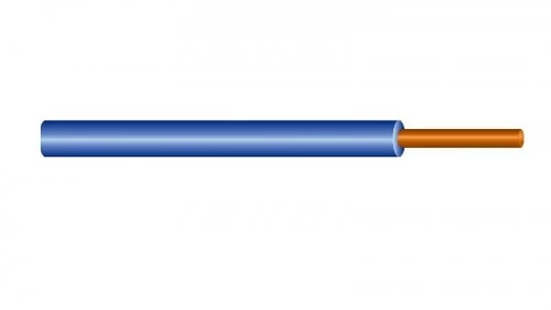 V-MCU-H07V-U 1x2,5mm2 Kék vezeték 100m/tekercs